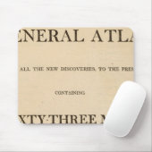 Titel Seite Neu, eleganter General Atlas Mousepad (Mit Mouse)