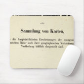 Titel Seite Physischer Atlas / 2 Mousepad (Mit Mouse)
