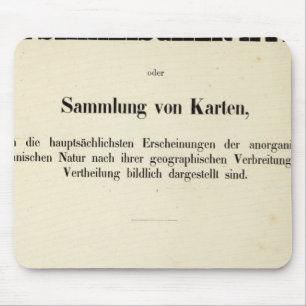 Titel Seite Physischer Atlas / 2 Mousepad