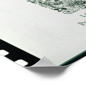 Titel Seite von "Romeo und Julia" Poster (Ecke)