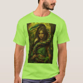Titel: "Serpentine Harmony Earth T-Shirt" T-Shirt (Vorderseite)