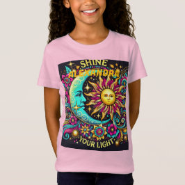 Titel: Shine your light - Inspiration T - Shirt de