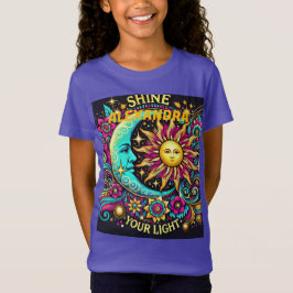 Titel: Shine your light - Inspiration T - Shirt de