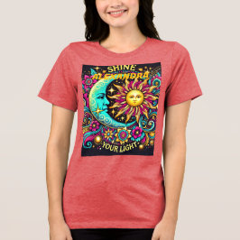 Titel: Shine your light - Inspiration T - Shirt de