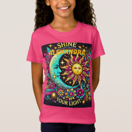 Titel: Shine your light - Inspiration T - Shirt de
