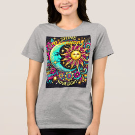 Titel: Shine your light - Inspiration T - Shirt de