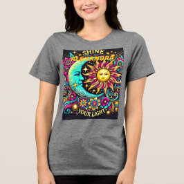 Titel: Shine your light - Inspiration T - Shirt de