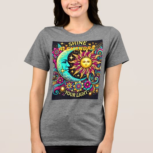 Titel: Shine your light - Inspiration T - Shirt de (Vorderseite)