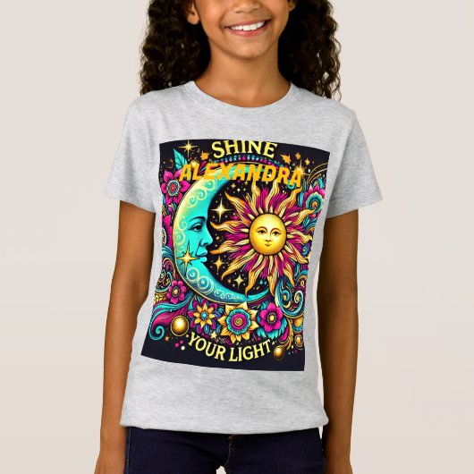 Titel: Shine your light - Inspiration T - Shirt de (Vorderseite)