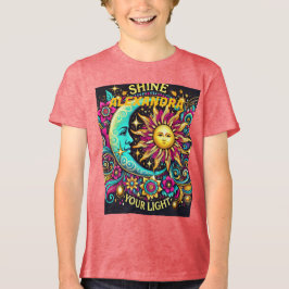 Titel: Shine your light - Inspiration T - Shirt de