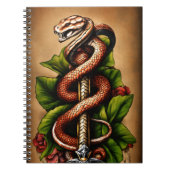 **Titel: Spiral Foto Notebook** Notizblock (Vorderseite)