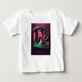 Titel: Stilvolle "LD" Monogram Baby T - Shirt - T