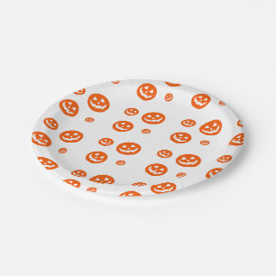 Titel Süße Gruselige Halloween-Papierteller Pappteller