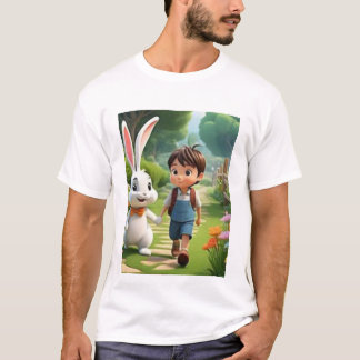 Titel Süßes Cartoon-Charakter-T-Shirt Lustiges Gr T-Shirt