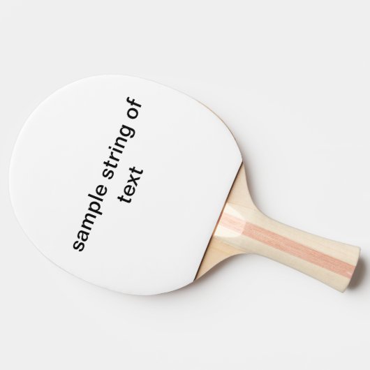 Titel Tischtennis Schläger (Seitenansicht)