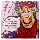 TITEL/TRIVET- FLIESE (Vorderseite)