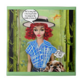 TITEL - Trivet Fliese (Vorderseite)