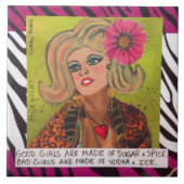 TITEL - Trivet Fliese (Vorderseite)