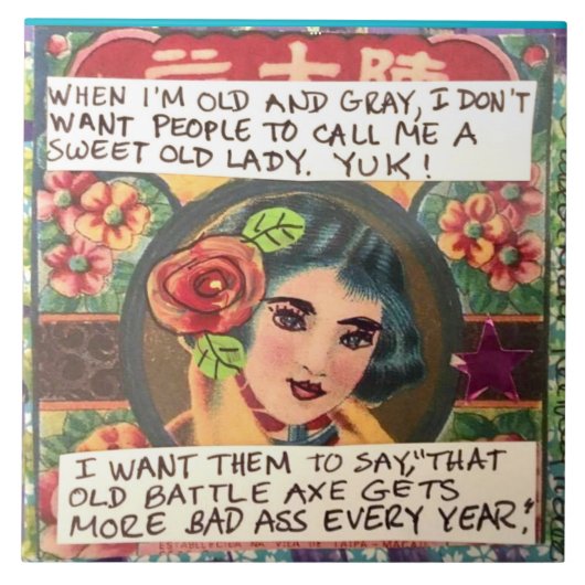 TITEL - Trivet Fliese (Vorderseite)