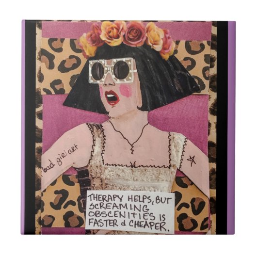 TITEL, TRIVET-  FLIESE (Vorderseite)