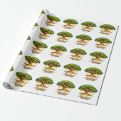 Titel  Überfluss-Geldbaum-Geschenkpapierrolle Geschenkpapier (Ungerollt)
