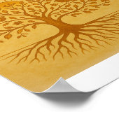 *Titel:* *"Wurzeln der Harmonie - Handgefertigte W Poster (Ecke)