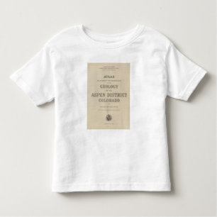 Titelblatt-Atlas zur Geologie Kleinkind T-shirt
