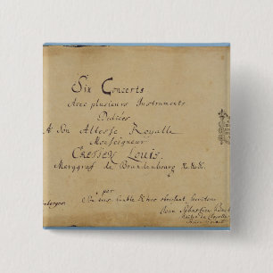 Titelblatt der 'Brandenburg-Konzerte Button