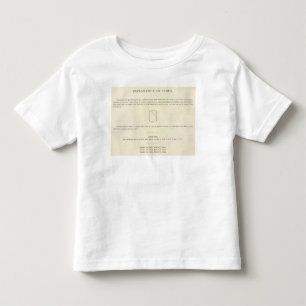 Titelblatt der Rückseite indexierte Atlas Kleinkind T-shirt
