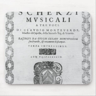 Titelblatt der 'Scherzi Musicali Mousepad
