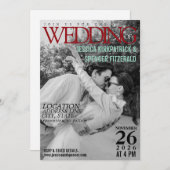 Titelblatt der Zeitschrift, Einladung zum Foto (Vorne/Hinten)