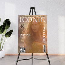 Titelblatt der Zeitschrift qr Code 40. Geburtstag 