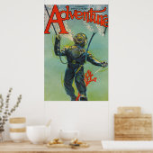 Titelblatt des Adventure Magazins Poster (Küche)