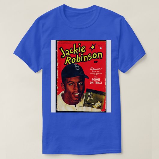 Titelblatt des Comic Jackie Robinson T-Shirt (Design vorne)