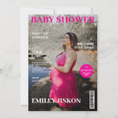 Titelblatt des Fotos Babydusche Einladung (Vorderseite)