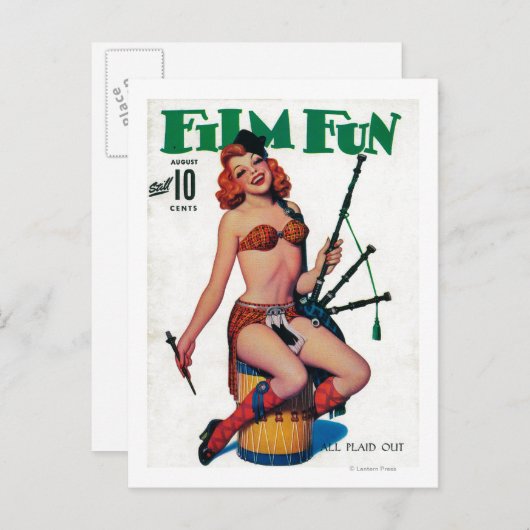 Titelblatt des Magazins Film 6 Postkarte (Vorne/Hinten)