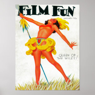Titelblatt des Magazins Film Spaß 5 Poster