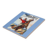 Titelblatt des Western Story Magazins 1924 Fliese (Seite)