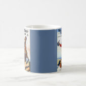 Titelblatt des Western Story Magazins 1924 Kaffeetasse (Mittel)