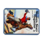 Titelblatt des Western Story Magazins 1924 Magnet (Horizontal)