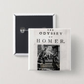 Titelblatt für "die Odyssee" durch Homer Button (Vorne & Hinten)