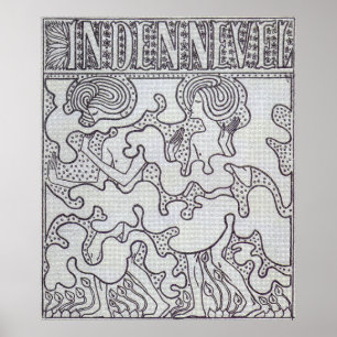 Titelblatt "In den Nevel" von Jan Toorop Poster