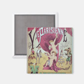 Titelblatt "La Vie Parisienne Magnet (Vorderseite/Rückseite)