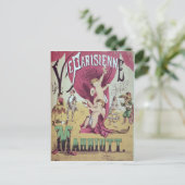 Titelblatt "La Vie Parisienne Postkarte (Stehend Vorderseite)