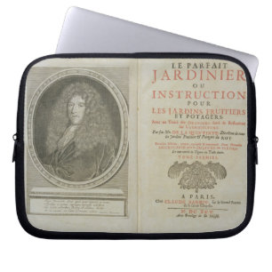 Titelblatt- und Porträtfrontispiz des Autors Laptopschutzhülle