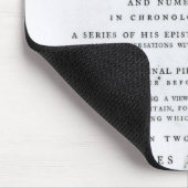 Titelblatt, 'vom Leben von Samuel Johnson Mousepad (Ecke)