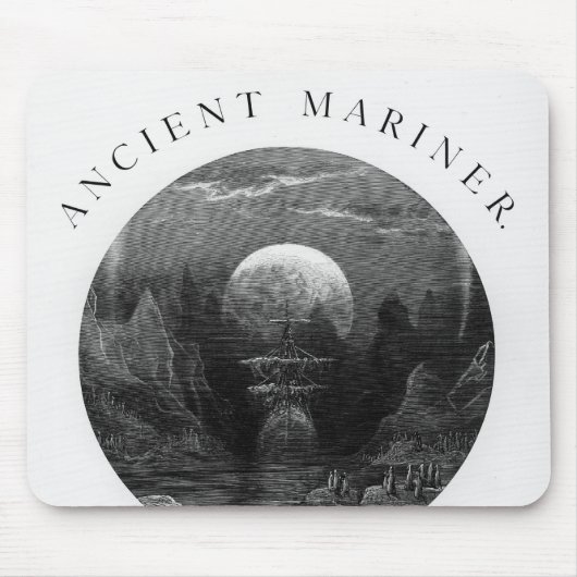 Titelblatt 'vom Raureif des alten Mariner Mousepad (Vorne)