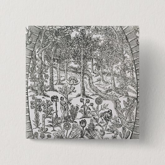 Titelblatt 'von der Paradisi Sohle; Paradisus Button (Vorderseite)
