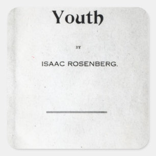 Titelblatt zu 'Youth Quadratischer Aufkleber