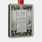 Titelblatt, zum 9 zu buchen ornament aus metall (Rechts)